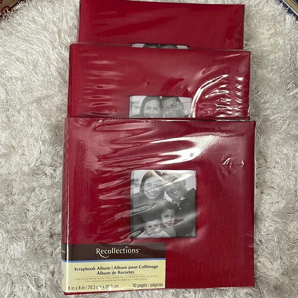 Recollections Other Recollections 8x8 Scrapbook Album Set Of 3 Poshmark